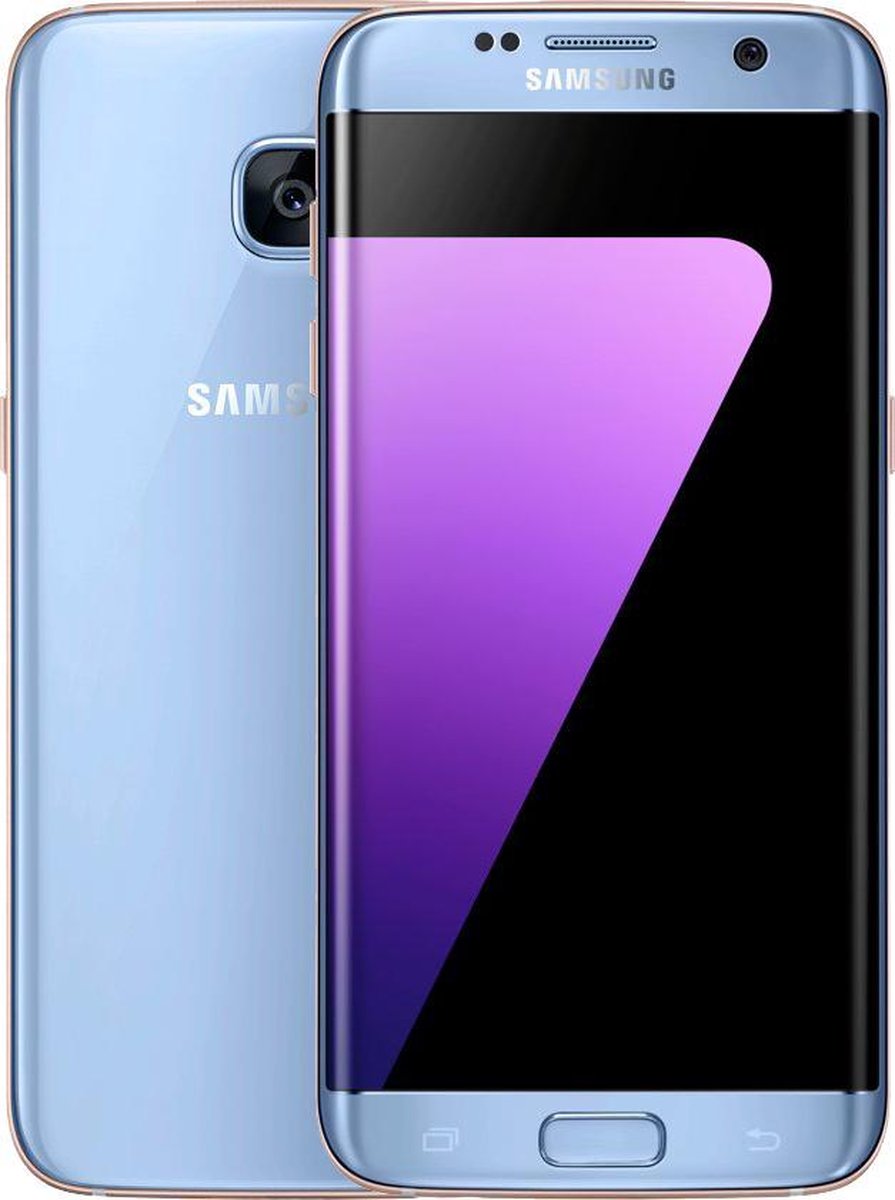 Steen paars Arbeid Samsung Galaxy S7 edge - 32GB - Blauw | bol.com