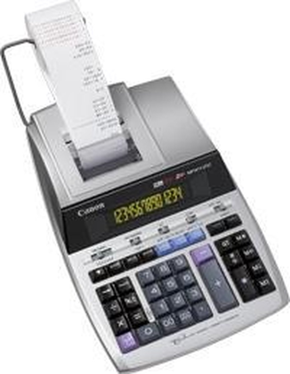 Canon MP1411-LTSC calculator Desktop Rekenmachine met printer Zilver