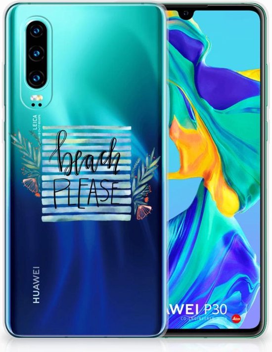 Coque Smartphone pour Huawei P30 Coque Boho Beach