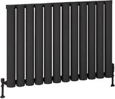 Design radiator horizontaal aluminium mat antraciet 60x83,5cm 1584 watt - Eastbrook Burford