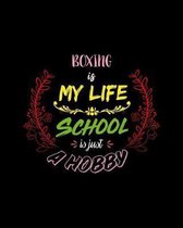 Boxing Is My Life School Is Just A Hobby