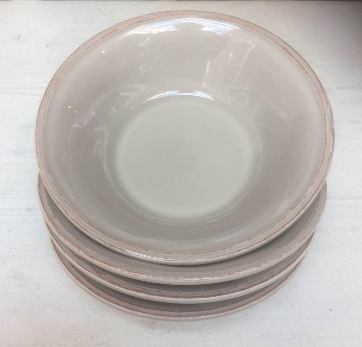 Coté Table small cereal bowl (4 stuks) - D14cm - mastic beige