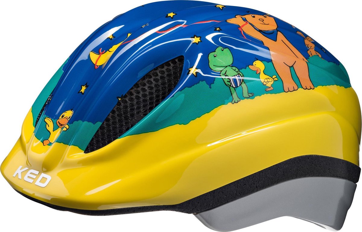 KED Meggy II Originals Fietshelm Kinderen, blauw/groen Hoofdomtrek XS | 44-49cm