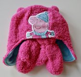 Roze winterse set van Peppa Big, 2-6 jaar