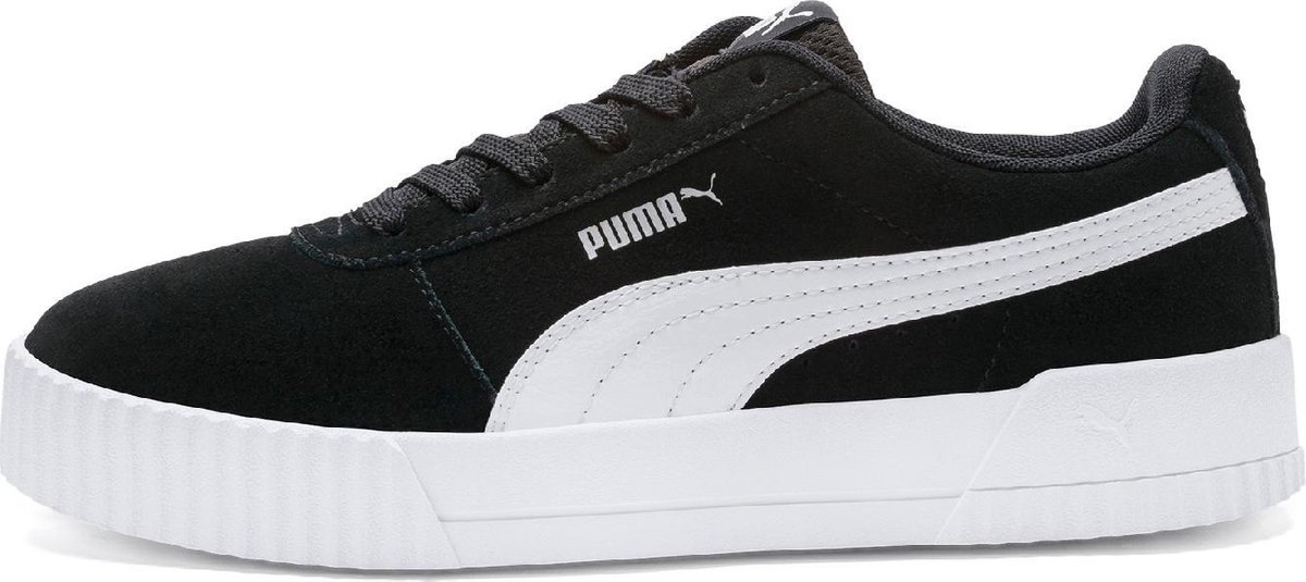 PUMA Carina Sneakers Dames - Puma Black-Puma Black-Puma Silver - Maat 38 |  bol.com