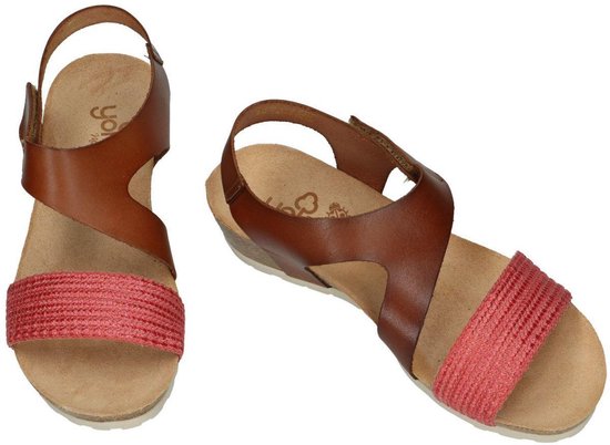 Yokono capri 006 vg.serp/vg. Sandalen Zwart