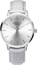 Orphelia Victorian OF711809 Horloge - Leer - Grijs - Ø 43 mm