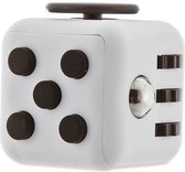 Fidget Cube - Stressbestendig - Helpt met het focussen.  WIT/ZWART