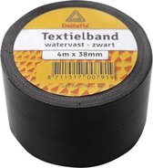 Deltafix - Textielband - Watervast - Geel - 4mx38mm