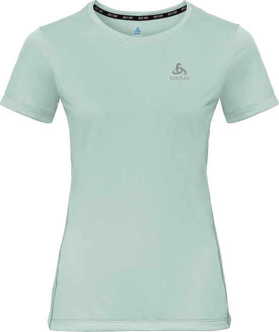 Odlo Tee SS Element Ladies Sport Shirt - Taille L - Femme - vert