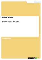 Management Buyouts