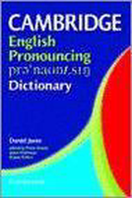Cambridge English Pronouncing Dictionary, Daniel Jones, Jones 9780521816939 Boeken