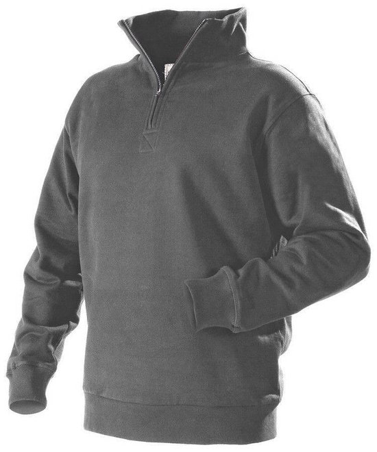 Blaklader Sweatshirt Jersey 1/2 rits 3365-1048 - Grijs - XL