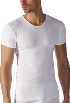 Mey Shirt V-Hals Korte Mouw Software Heren 42507 - Wit - L