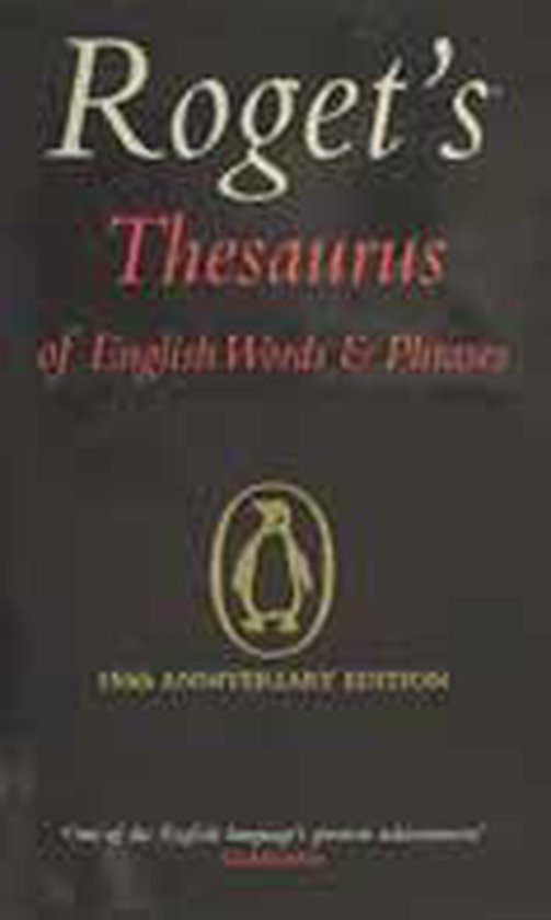 Roget's Thesaurus Of English Words And Phrases 9780141004426