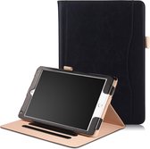 Leren case / hoes zwart incl. standaard met 3 standen geschikt voor iPad Air 3 10.5 (2019) / iPad Pro 10.5 (2017)
