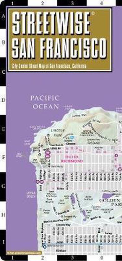 San Francisco Street Map Streetwise San Francisco Map - Laminated City Center Street Map Of San  Francisco,... | Bol.com