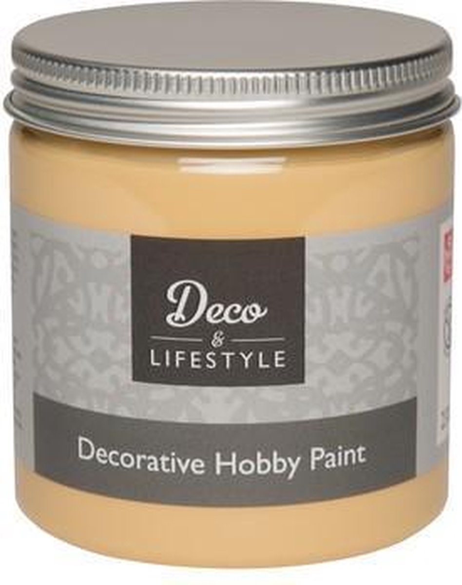 Deco & Lifestyle Acrylverf krijt 230 ml - Vlasgeel 45117