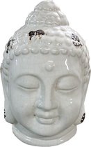 Boeddha hoofd Keramiek 24cm Boeddhahoofd| GerichteKeuze