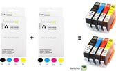 Improducts® Inkt cartridges - Alternatief Hp 364 XL 364XL 2x multi pack