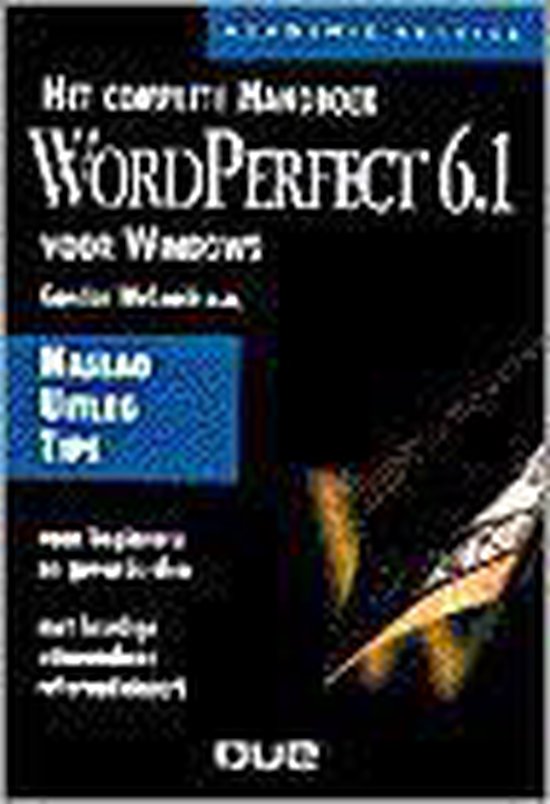 Het complete handboek WordPerfect 6.1 voor Windows - cover