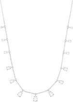 Swarovski Attract Pear Cubic Zirkonia White Ketting 5384371 (Lengte: 30-42.50 cm)