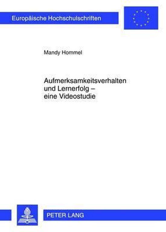 Aufmerksamkeitsverhalten und Lernerfolg - eine Videostudie - cover
