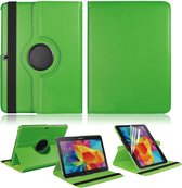 Xssive Tablet Hoes - Case - Cover 360° draaibaar voor Samsung Galaxy Tab 4 10 inch T530 T533 T535 T531 Groen