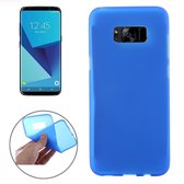 Tuff-Luv - Zachte TPU Case - Voor de Samsung Galaxy S8 Plus - Blauw