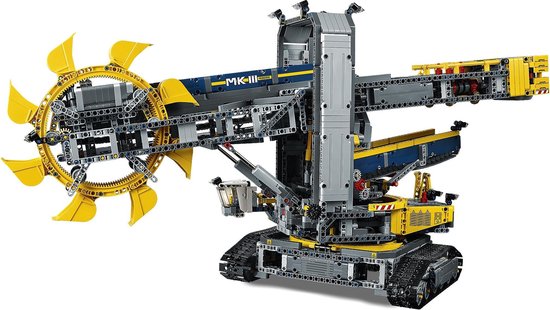 pijn gevangenis Monopoly LEGO Technic Emmerwiel Graafmachine - 42055 | bol.com