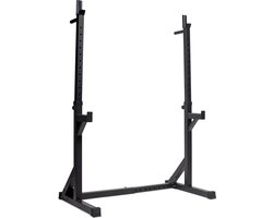 VirtuFit Squat Rack - Squat rek - Verstelbaar - Haltersteunen - Met Dipsteunen
