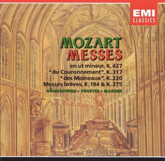 Mozart: Messes / Gonnenwein, Forster, Marner