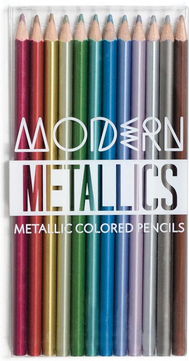 Ooly - Kleurpotloden 'Modern Metallic'