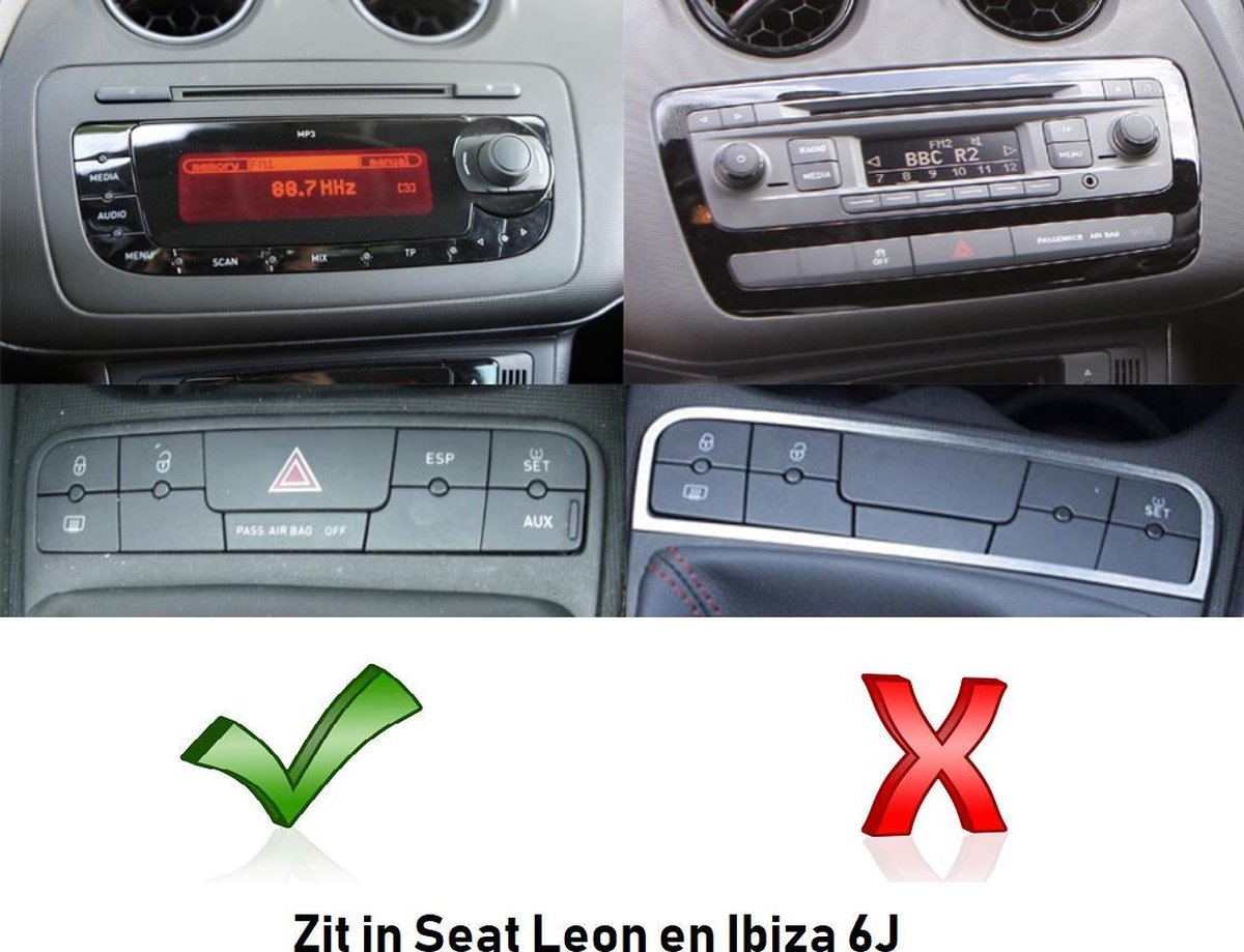Bluetooth Audio Streaming Adapter kabel Seat Leon Ibiza 6J Altea Xl Cordoba  Rns 510... | bol.com