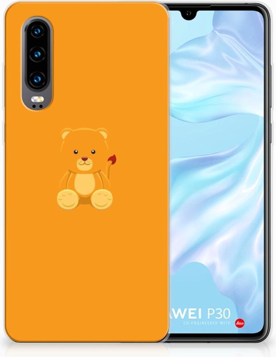 Huawei P30 Telefoonhoesje met Naam Baby Beer