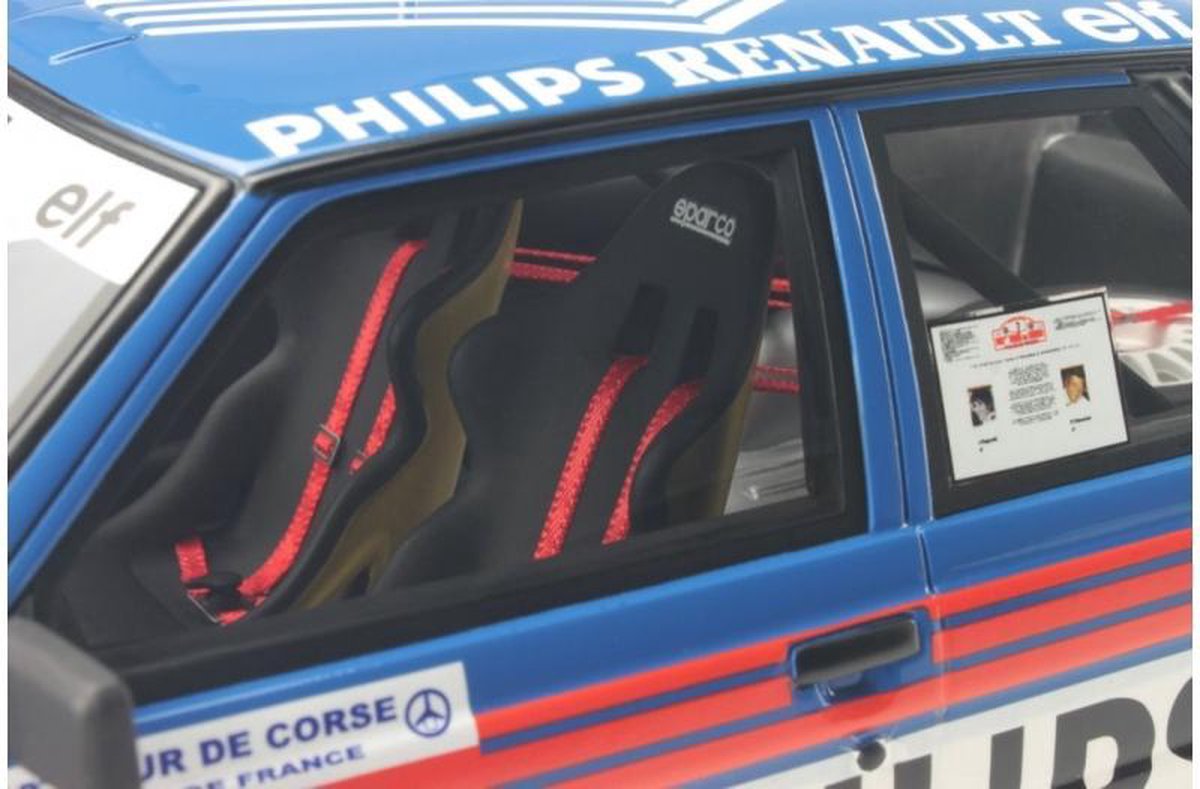 RENAULT CLIO MAXI ragnotti Tour de corse 1/18 otto ottomobile