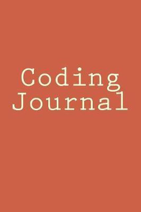 Coding Journal | 9781985171848 | Marshall | Boeken | bol