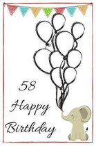 58 Happy Birthday - Baby Elephant