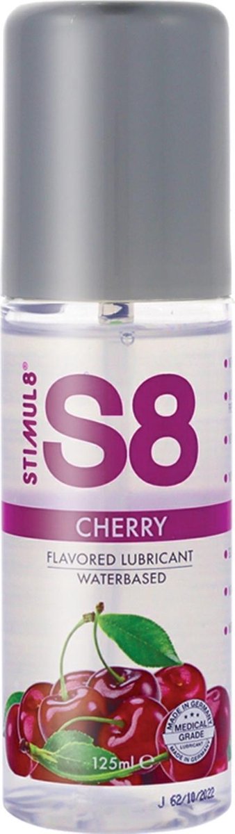 STIMUL8 - S8 WATER BASED LUBRICANT 125 ML CHERRY
