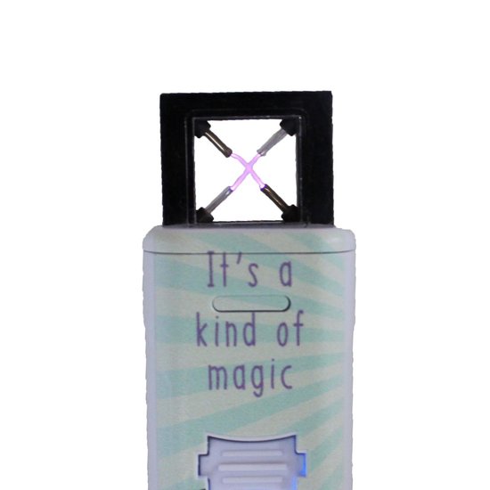 RUIZHI Dragon Briquet Plasma Arc Électrique USB Multifonctionnel avec Fonction Horloge et Éclairage LED (Noir