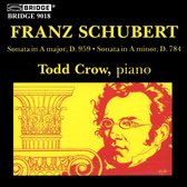 Schubert: Piano Sonatas D 959 & 784 / Todd Crow