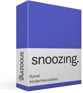 Snoozing - Flanelle - Drap housse enfant - Lit bébé - 60x120 cm - Sirène