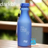 2 st. BPA vrije sport waterfles - Donkerblauw - Navy