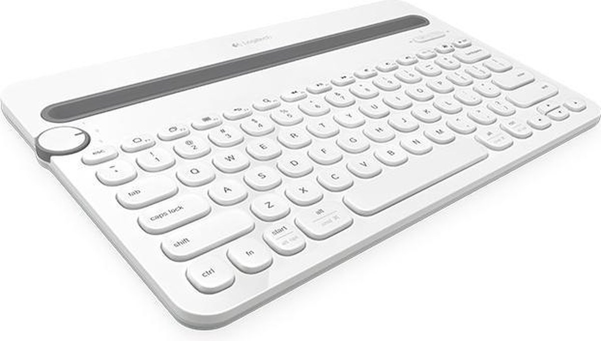Logitech K480 Bluetooth QWERTZ Duits Wit toetsenbord