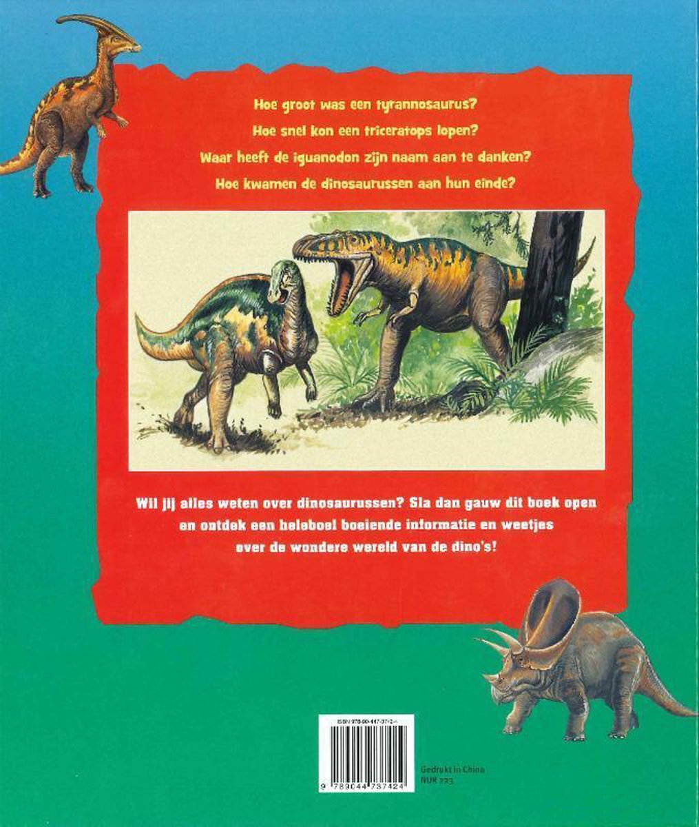 verkenner overschot belediging Mijn eerste boek over dinosaurussen, Stephanie Ledu | 9789044737424 |  Boeken | bol.com