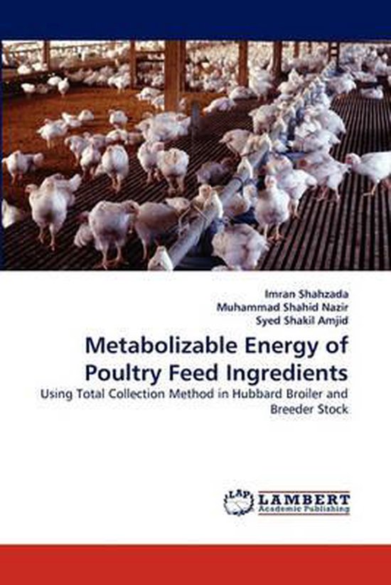 Metabolizable Energy of Poultry Feed Ingredients - cover