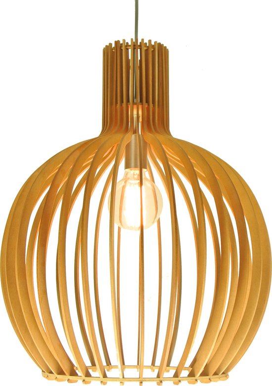 Chericoni hanglamp Legno - hout - 60 cm. | bol.com