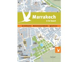 Dominicus stad-in-kaart - Marrakech in kaart