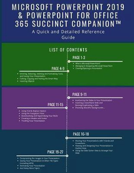 Bol Com Microsoft Powerpoint 19 Powerpoint For Office 365 Succinct Companion Tm Succinct