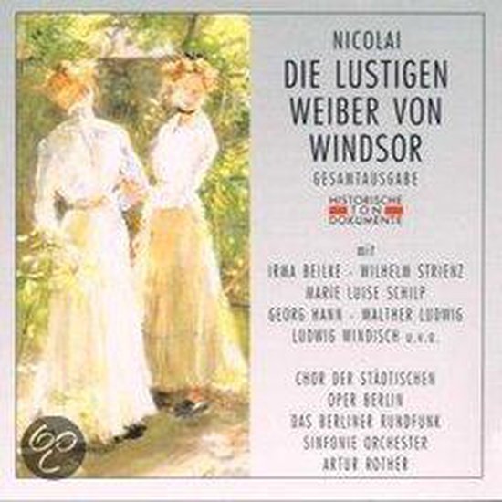 Bol Com Die Lustigen Weiber Von W O Nicolai Cd Album Muziek